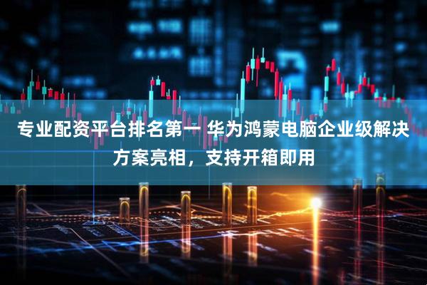 专业配资平台排名第一 华为鸿蒙电脑企业级解决方案亮相，支持开箱即用